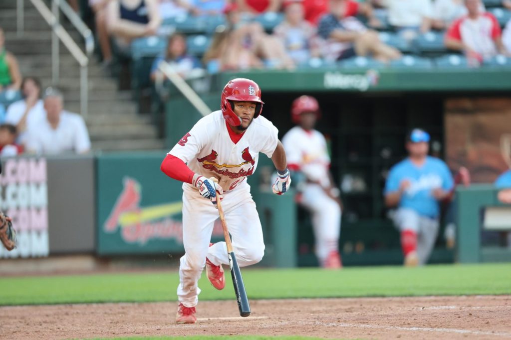 The fast rise of Cardinals prospect Victor Scott II