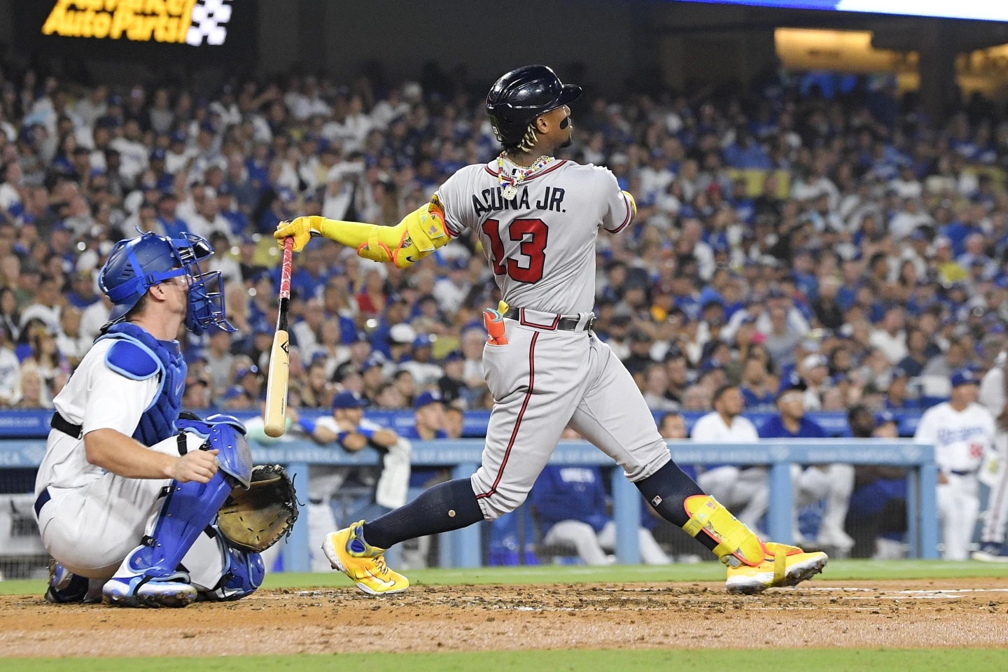 Ronald Acuna Jr. gets married— and then makes baseball history