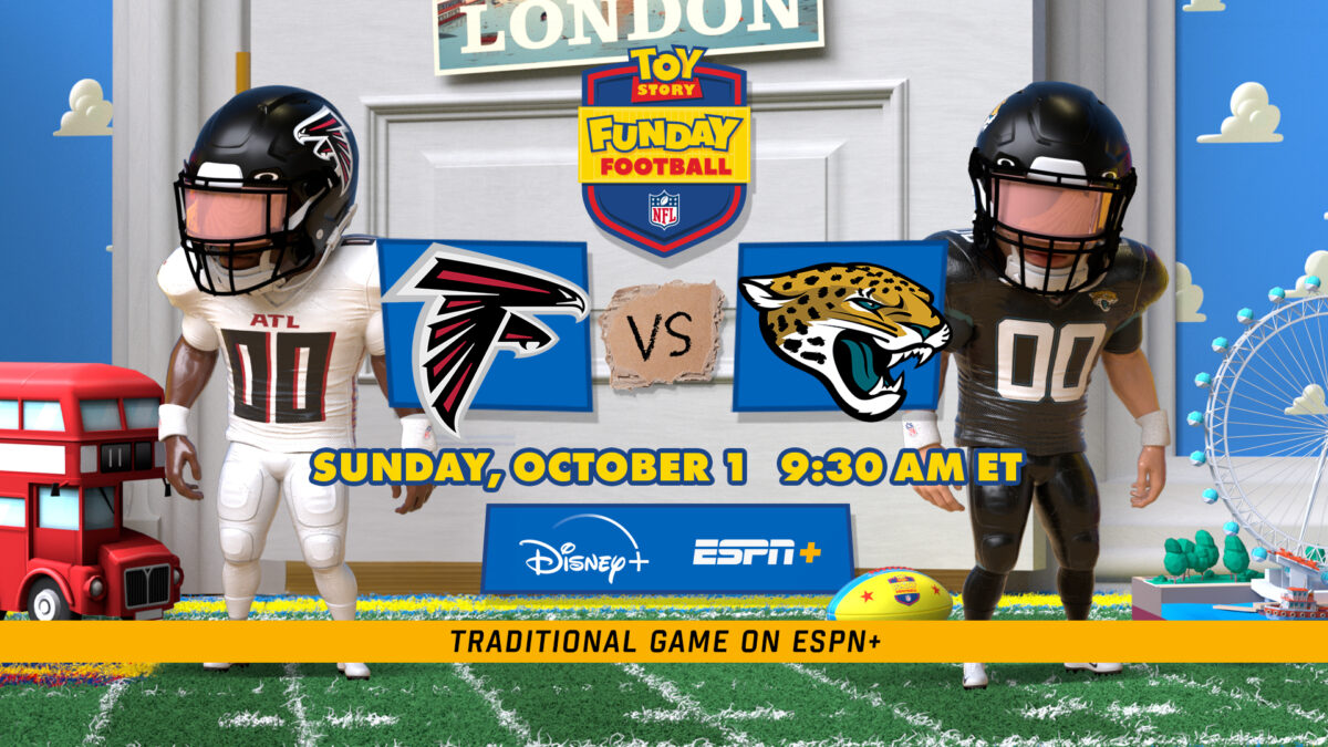 NFL Fans React to Toy Story Broadcast for Falcons-Jaguars London Game