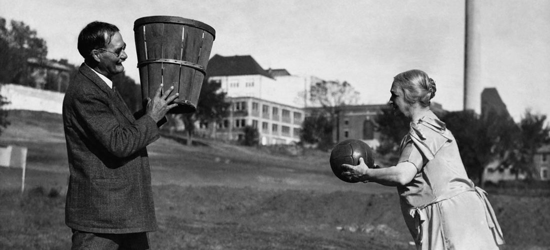 Here's the history of basketball—from peach baskets in Springfield